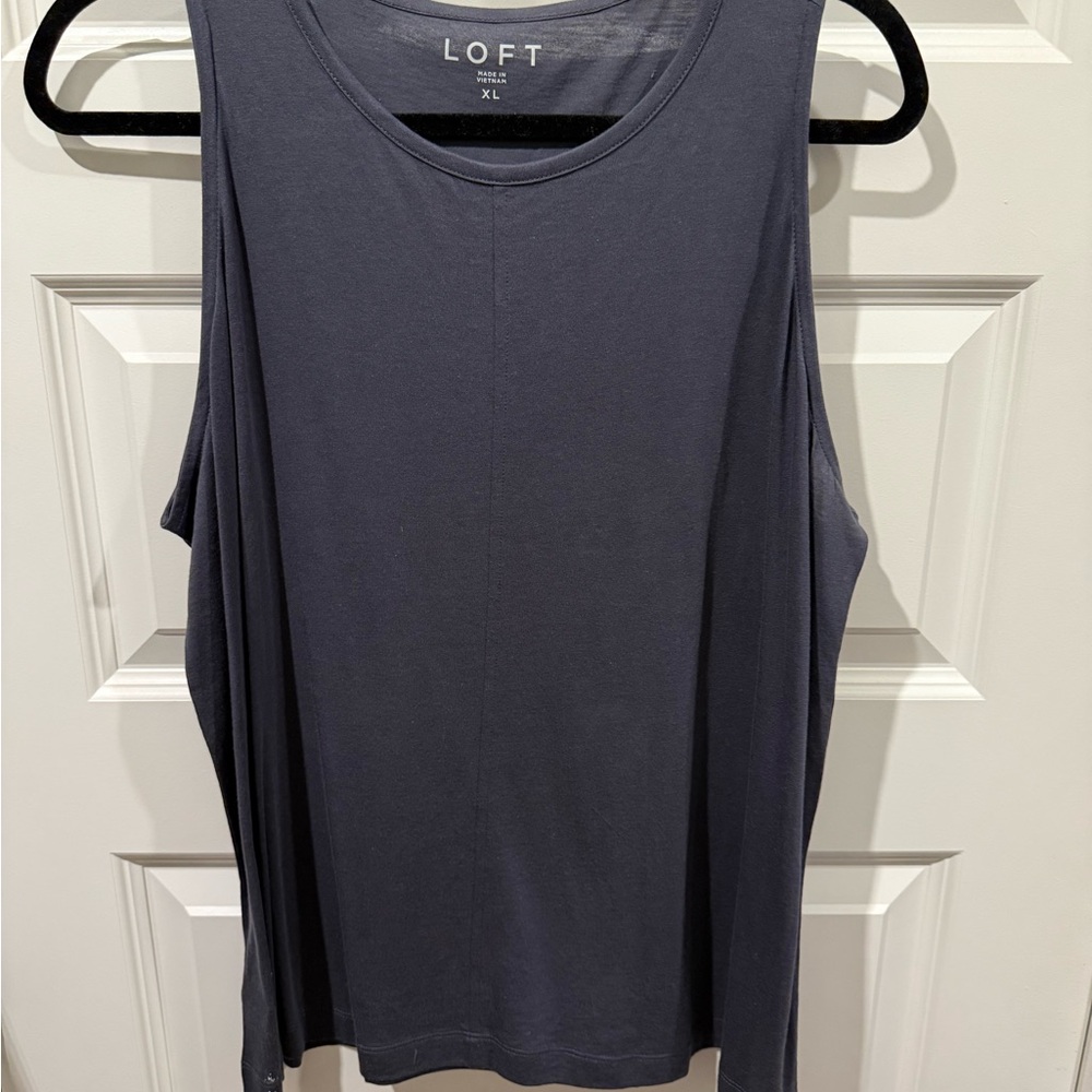 LOFT Women's Dark Blue Muscle Tee